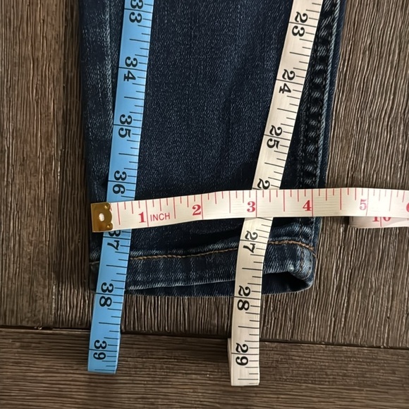 We the Free Free People CRVY high-rise lace up skinny jeans Blue Honey - Picture 13 of 13